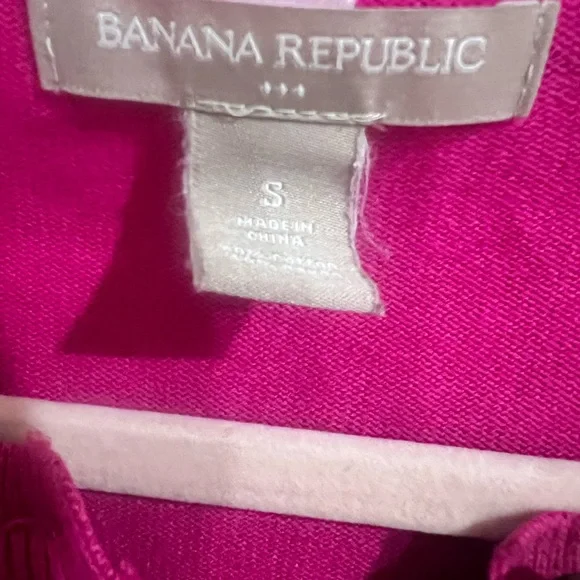 Banana Republic Fuchsia Cardigan Sweater - Picture 5 of 6